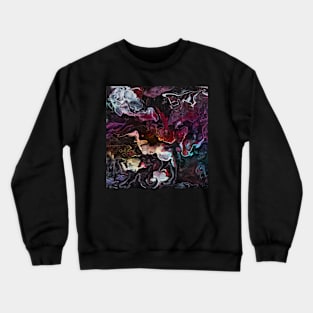 Rainbow Abstract Animals Crewneck Sweatshirt